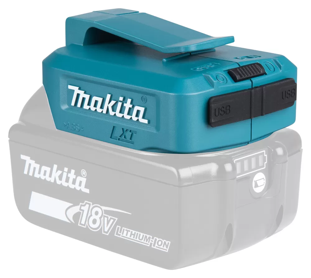 Adattatore usb 14,4-18v decadp05 makita