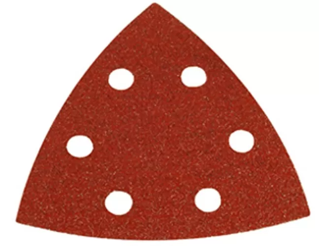 Confezione 10 fogli carta abrasiva delta red long makita