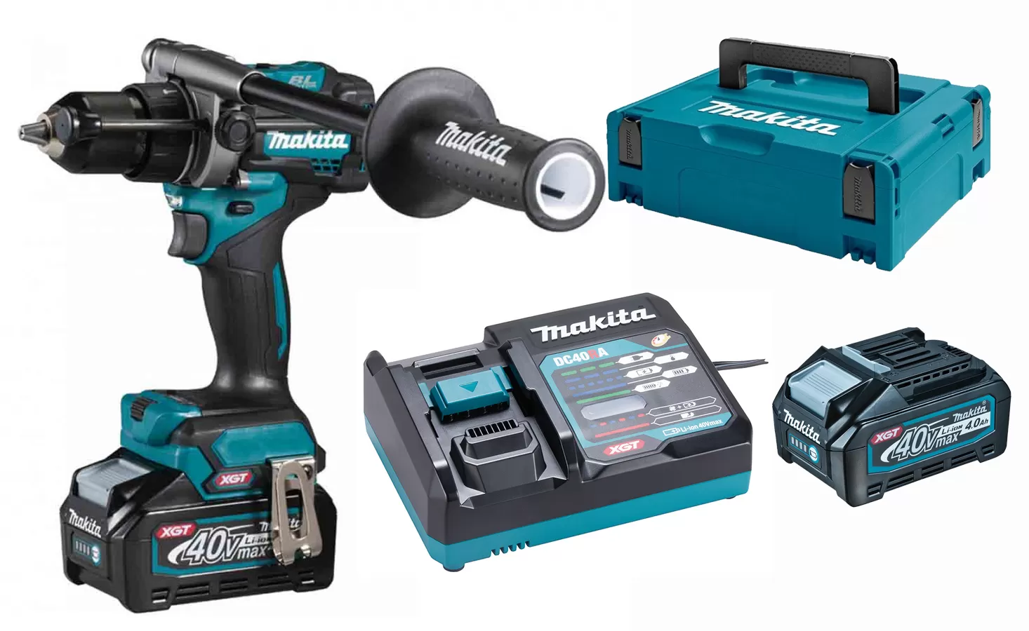 Avvitatore a batteria 40v makita xgt hp001gm201 makita