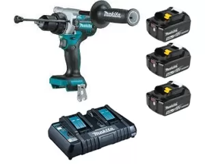 AVVITATORE MAKITA 18V DHP486 3 BATTERIE 5AH