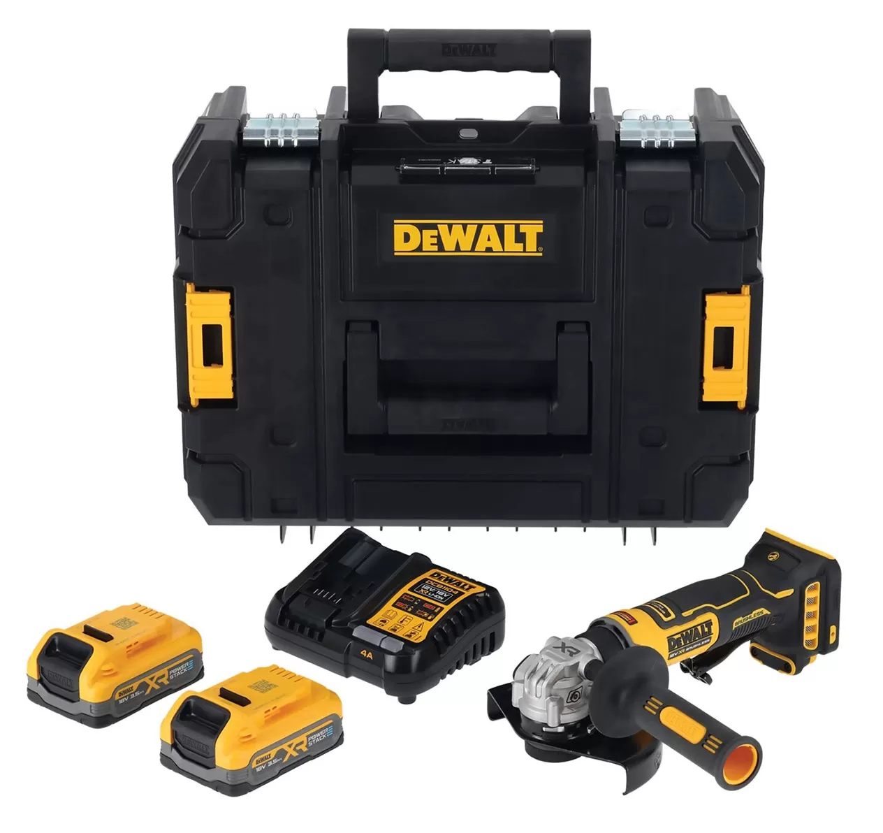 Smerigliatrice 125mm dcg404s2t-qw dewalt
