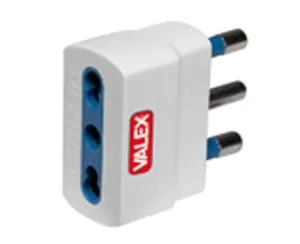 ADATTATORE SINGOLO BIANCO 114007 VALEX