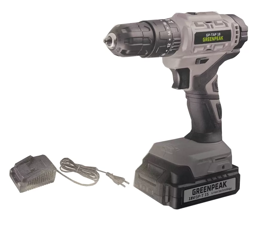 Avvitatore a batteria gp-tap 18 greenpeak