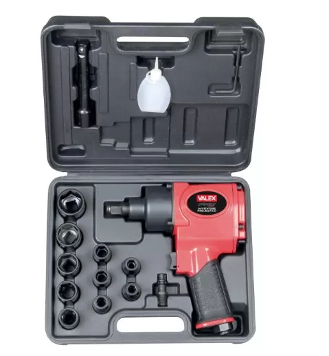 Kit avvitatore pneumatico impulsi 1/2 1550136 valex