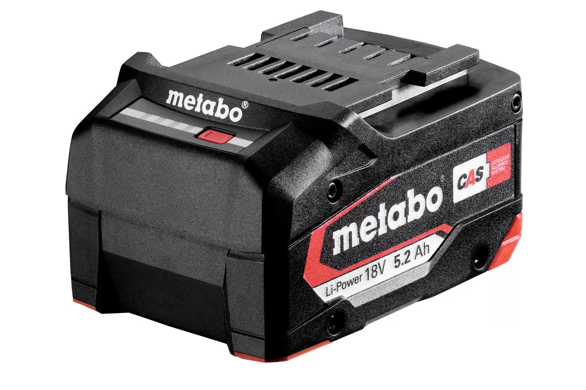 Batterie metabo 18v 5,2ah