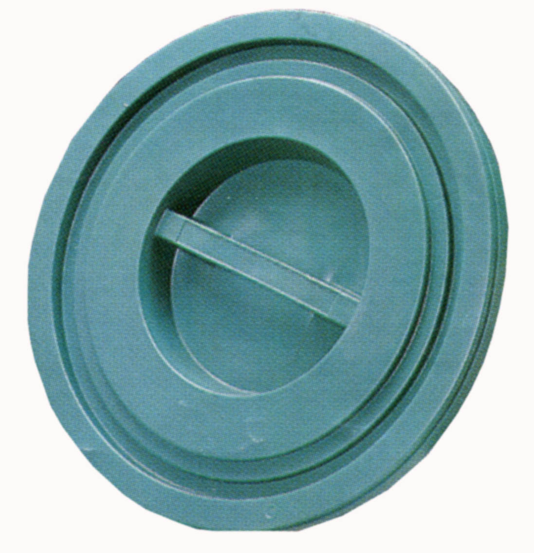 Coperchio Per Bidone Immondizia 50 Lt - PVC Sovrapponibile, Nero, Antiodore, Anti-Animali - Foto 7