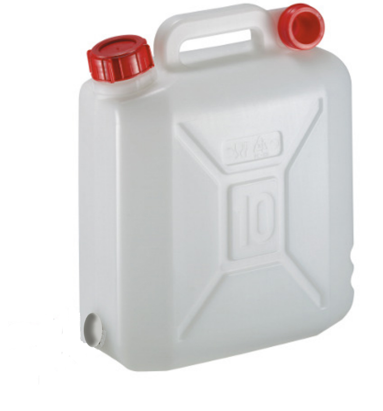 Bidone Plastica 50 Litri Con Rubinetto - Bocca Larga 25cm - Foto 3