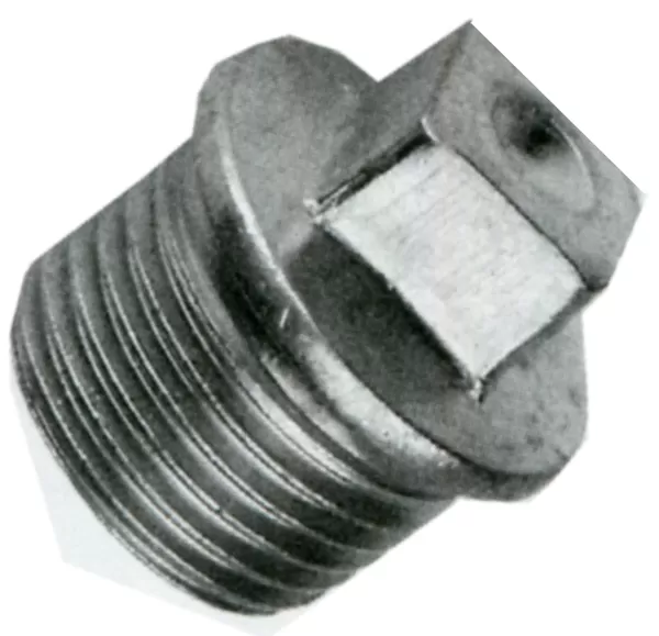 Tappo maschio testa quadra art.290 raccorderie metalliche