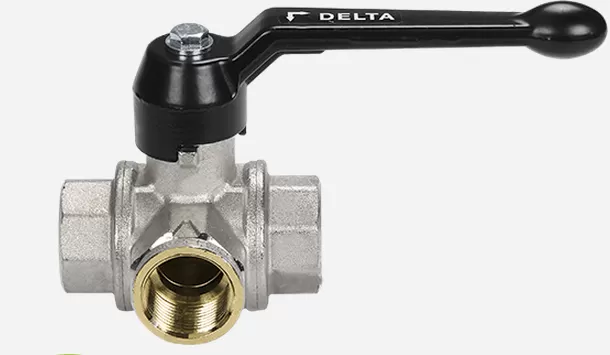 Valvole a sfera a 3 vie delta 1150 effebi