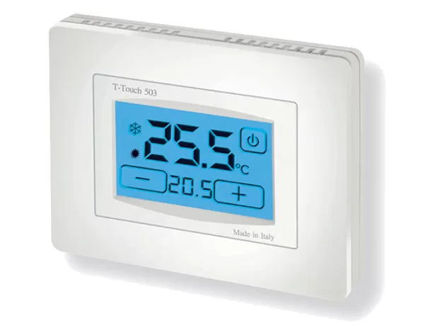 Termostato t-touch 503 geca bianco