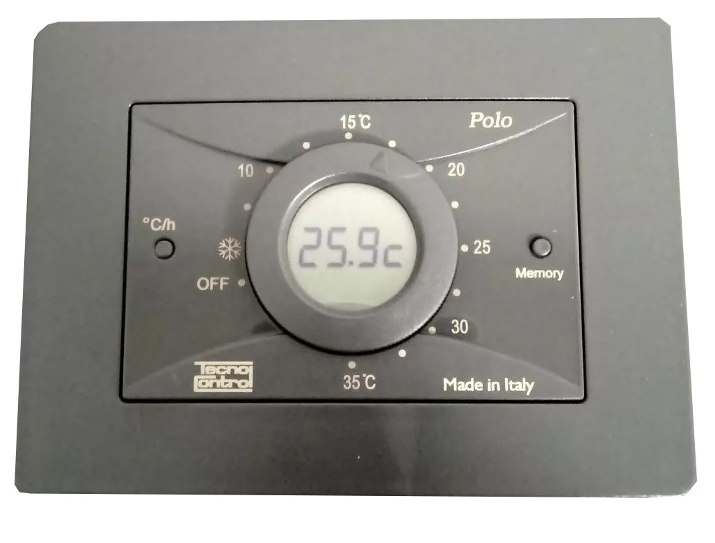 Cronotermostato polo 24 nero 35372160 geca