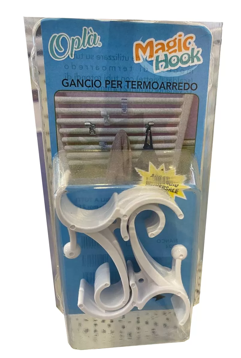 Gancio per termoarredo