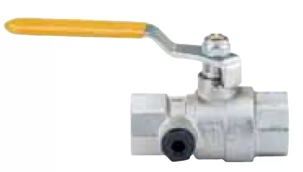 Valvola a sfera ff per gas combustibili s1431 enolgas
