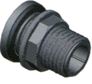 Raccordo Passaparete Diritto Per Serbatoio &oslash;3/4" - COD. 703/4 - Cozzolino - Materiale Elettrico