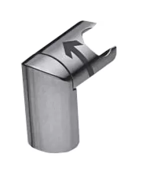 SUPPORTO MURO SNODATO CROMO 1605N BOSSINI