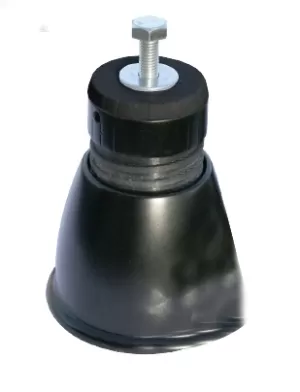 PIEDINO PAVIMENTO 1000R CON VITE M10