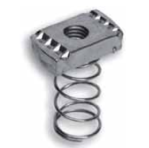 Dadi A Canale Molle Dadi Canale A Molla (lunghe) M6 M8 M10 M12 - Per Profili UNISTRUT, Fissaggio In Zinco, Costruzioni Wii U Minecraft - Foto 12