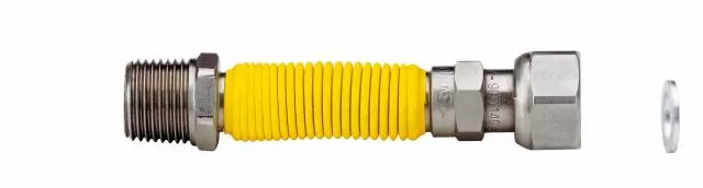 Giunto adattatore inox flessibile per gas g.0371 enolgas