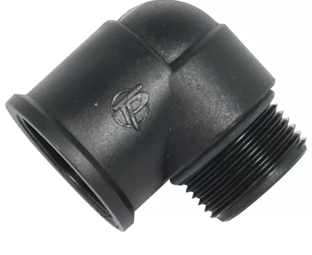 Gomito in polipropilene con o-ring f-m rainbird