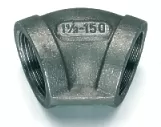 Gomito 45° inox ff art. 121 raccorderie metalliche