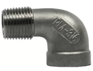 GOMITO INOX 90° MF ART. 92 RACCORDERIE METALLICHE