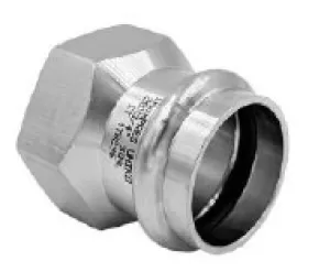 RACCORDO DRITTO F. INOX 304 190UNW RACCORDERIE METALLICHE