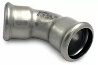 Curva 60° aisi 316l ff art 181/600 raccorderie metalliche