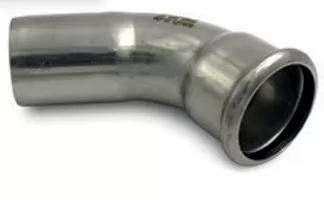 Curva 60° aisi 316l mf 181/601 raccorderie metalliche