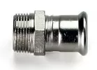 Raccordo dritto m inox art. 187 raccorderie metalliche