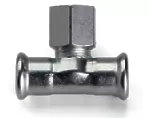 Tee deviazione filetto f art 389 raccorderie metalliche