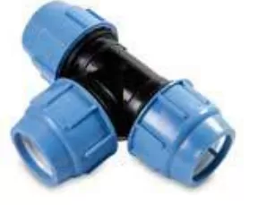 Tee a 90° bluseal sab