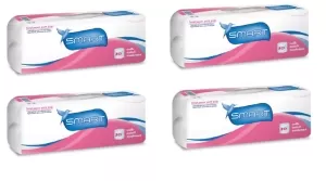 CONFEZIONE 120 ROTOLI CARTA IGIENICA SMART 811B32