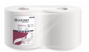 CONFEZIONE 2 ROTOLI BOBINA CARTA AIRTECH 400 LUCART