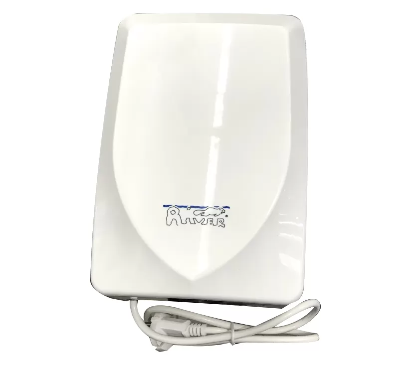 Asciugamani elettronico abs bianco e612 river