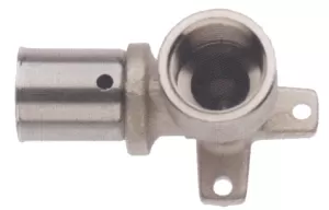 GOMITO FILETTATO A 90° CON STAFFA ART. PF10 PRANDELLI