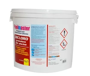 CONFEZIONE 5 KG DICLORO IN GRANI 3012 POOLMASTER