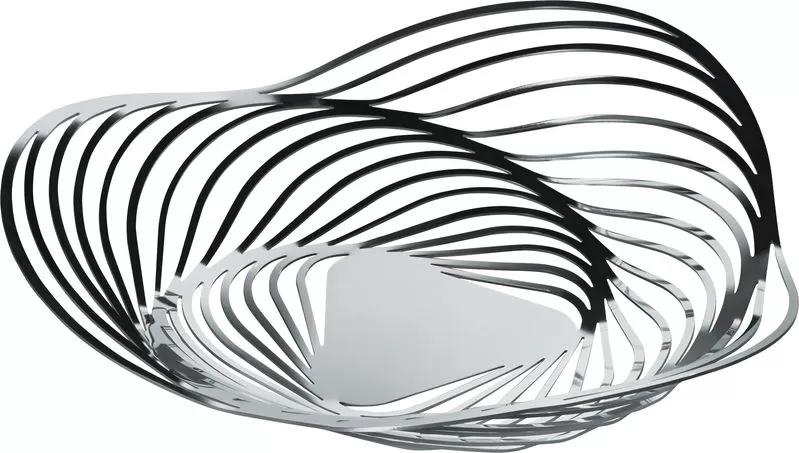 Centrotavola inox trinity aco alessi