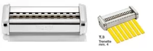 ACCESSORIO TRENETTE SIMPLEX PER MACCHINA PASTA IMPERIA