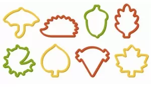 SET 8 TAGLIABISCOTTI AUTUNNO 630904 TESCOMA