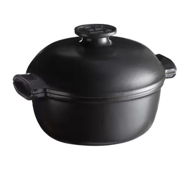 Cocotte tonda piccola 2lt grigia eh77620 emile henry