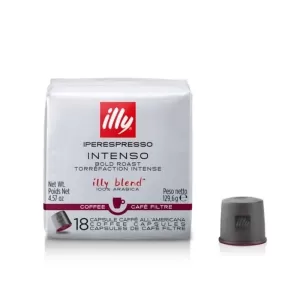 CONFEZIONE 18 CAPSULE CAFFÈ ALL'AMERICANA INTENSO ILLY