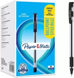 CONFEZIONE 50 PENNE PAPERMATE BALL POINT