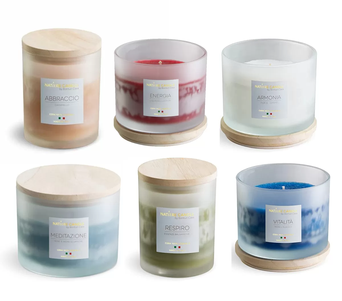 Candela profumata nature candle