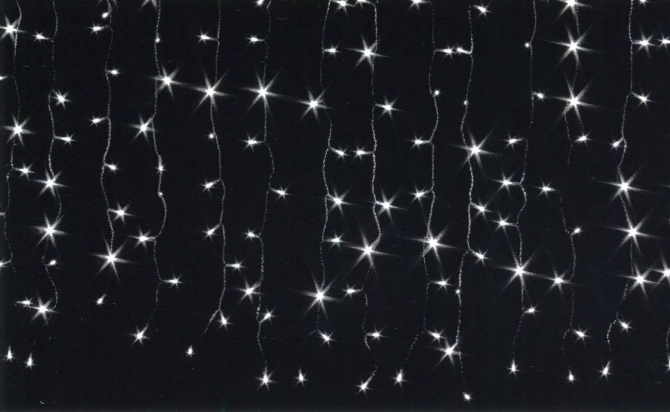 Cascata 400 luci natale bianco 0936283 bizzotto