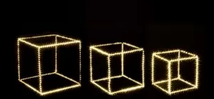 SET 3 CUBO 820 MICROLED CLASSIC 932106 BIZZOTTO