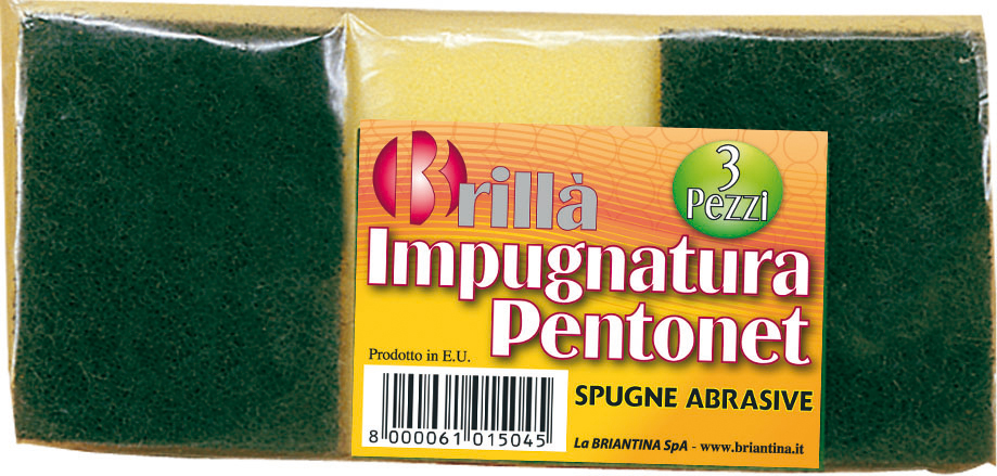 Green Non-scratch Abrasive Scourer Kitchen Washing Sponge Multipurpose Cleaning - Foto 13