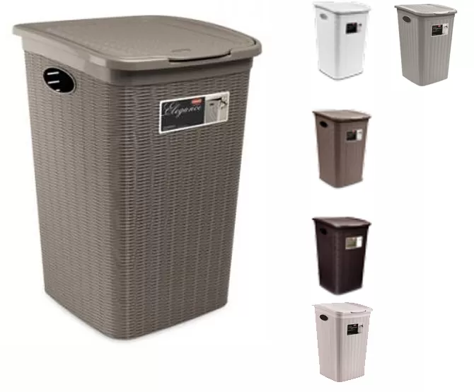 Cesta portabiancheria elegance 30050 stefanplast