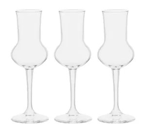 CONFEZIONE 3 CALICI GRAPPA RISERVA BORMIOLI