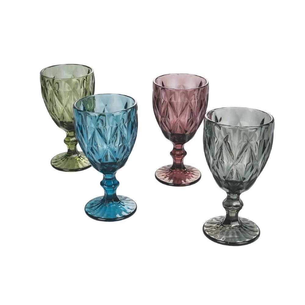 Conf. 4 calici colorati reinaissance 5907339 villa d'este