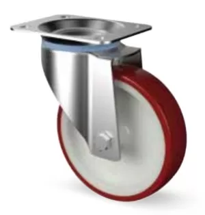 RUOTA POLIURETANO GIREVOLE TSX7 NPO P2 DERBY RUOTE
